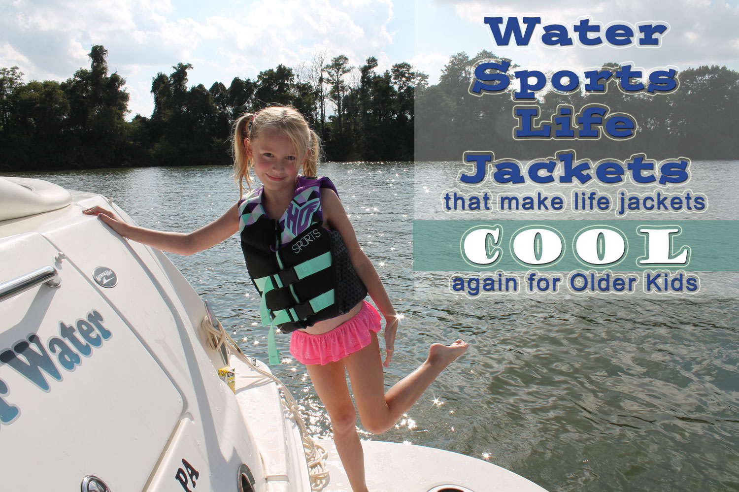 water sports life jackets kids