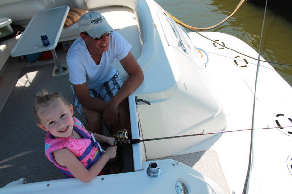 fishing with dad