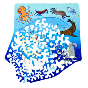 world ocean day puzzle