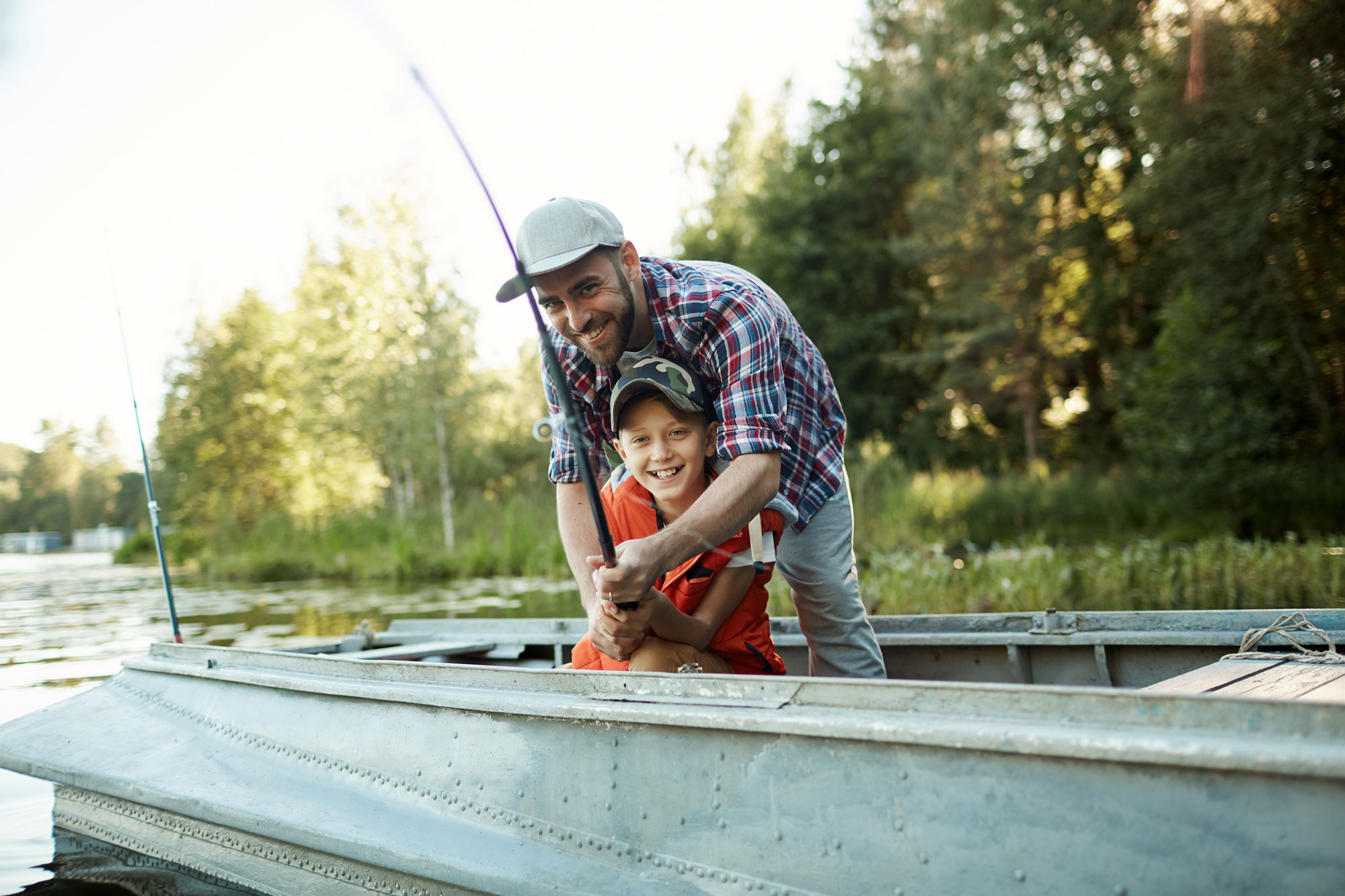 fishing kids