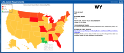 life jackets by state