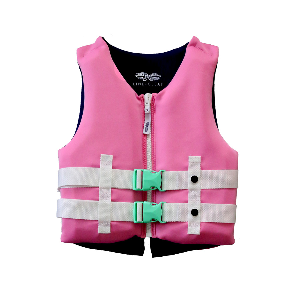 https://www.boaterkids.com/wp-content/uploads/2024/03/Line-Cleat-Pink-Youth-PFD-Front.jpg